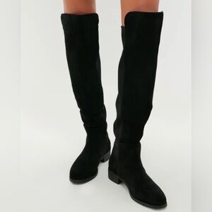 Blondo Black Suede Waterproof Velma Boots Size 7.5